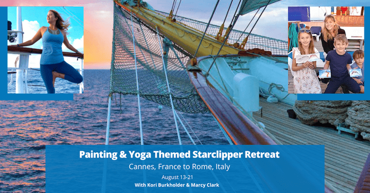 Creative Summer Retreat from France to Rome on the Starclipper