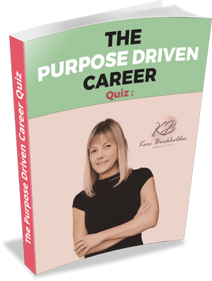 Kori Burkholder career coach to plot your purposeful career path