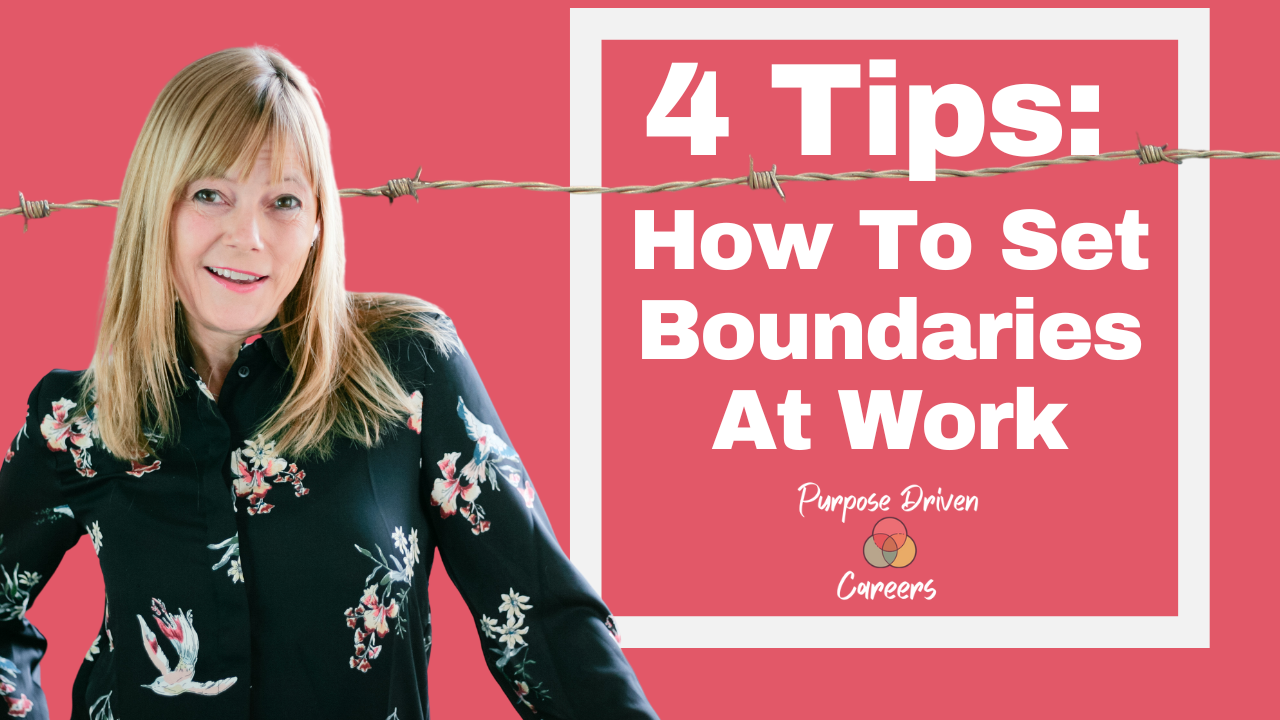 4 Tips to Set Boundaries At Work
